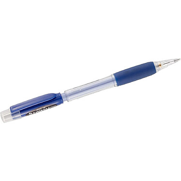 PENTEL Porte-mine pentel fiesta 0.7mm rechargeable grip caoutchouc gomme avec capuchon corps bleu x 12