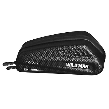 Wildman Sacoche Vélo Étanche 1L Multi-poches Sangle Poignée Design Compact  Noir