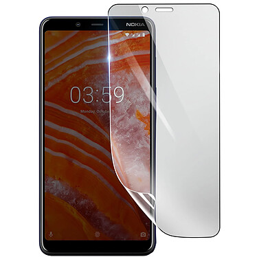 3mk Protection Écran pour Nokia 3.1 Plus en Hydrogel Antichoc Transparent