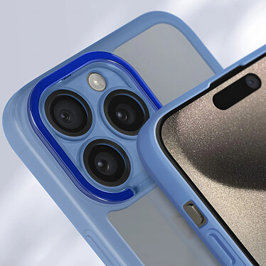 Acheter Avizar Coque pour iPhone 15 Pro Max Bague support vidéo  Bleu