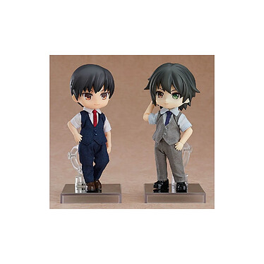 Original Character - Accessoires pour figurines Nendoroid Doll Outfit Set: Suit (Gray) (Re-Run) pas cher