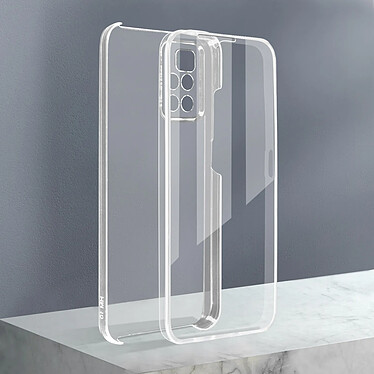 Avizar Coque pour Redmi 10 et 10 2022 Arrière Rigide transparent et Avant Transparent pas cher