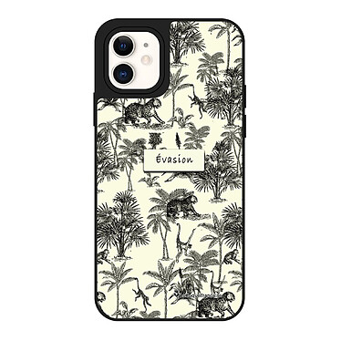 LaCoqueFrançaise Coque iPhone 12 Mini miroir Botanic Evasion Design