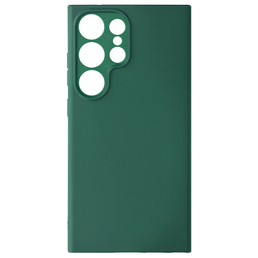 Avizar Coque pour Samsung Galaxy S24 Ultra Finition Mate Soft Touch Vert Foncé