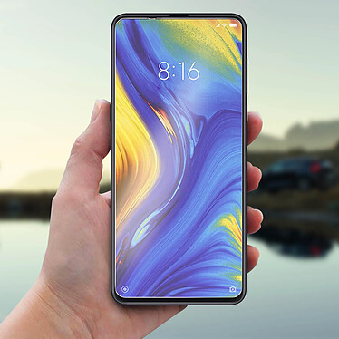 Avis Muvit Film pour Xiaomi Mi Mix 3 Verre trempé 9H Bords Incurvés Ultra-fin  Transparent