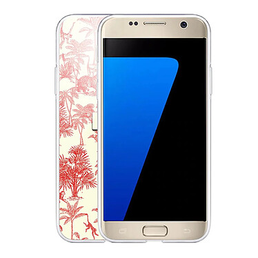 Avis LaCoqueFrançaise Coque Samsung Galaxy S7 360 intégrale transparente Motif Botanic Amour Tendance