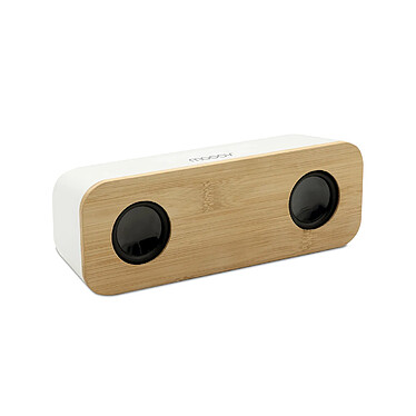 Mooov 477351 - Enceinte portable Bamboo sans fil stéréo 10 W