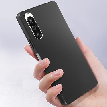 Avis Avizar Coque pour Sony Xperia 10 V et 10 VI Silicone Gel Flexible Fine et Légère  Noir