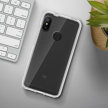 Avizar Coque Xiaomi Mi A2 Lite Protection Silicone + Arrière Polycarbonate pas cher