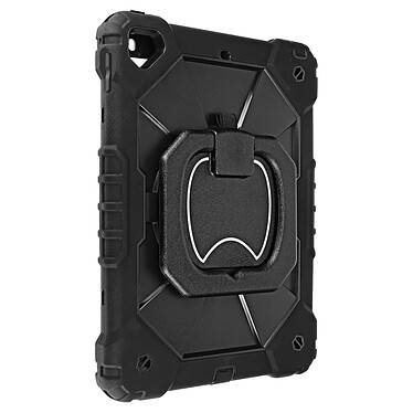 Avizar Coque antichoc pour iPad Air / Air 2 / 5 / 6 Poignée Support Rotative Noir