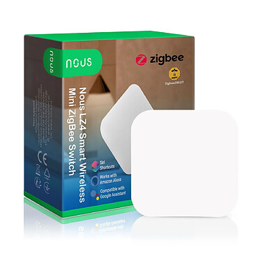 NOUS - Mini-commutateur sans fil intelligent ZigBee - NOUS-LZ4 - NOUS