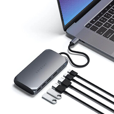 Avis Satechi Adaptateur multimédia USB-C M1/M2 Space Gray