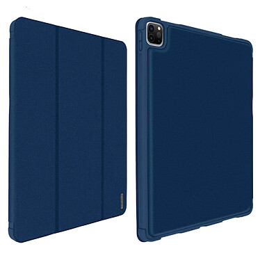 Dux Ducis Housse pour iPad Pro 11 2022, 2021, 2020, 2018 et Air 2022, 2020 Support Vidéo et Clavier  Bleu Nuit