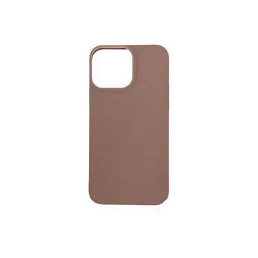 Eko Coque pour iPhone 13 Pro Max avec Cordon en Nylon et Chaîne en Résine Marron