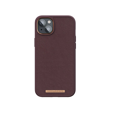 Njorð Coque cuir pour iPhone 14 Plus Marron