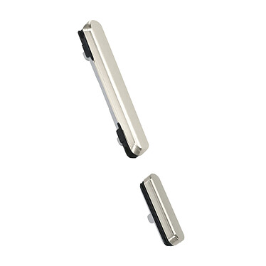 Clappio Bouton Power et Volume pour Samsung Galaxy S23 Ultra Beige