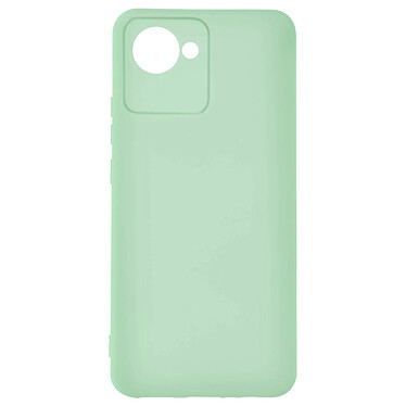 Avizar Coque pour Realme C30 Silicone Semi-rigide Finition Soft-touch  vert