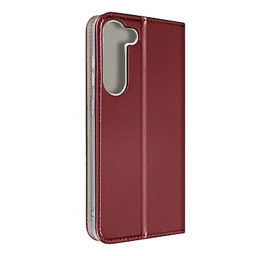 Avizar Étui pour Samsung Galaxy S23 Plus Clapet Portefeuille Magnétique  Bordeaux