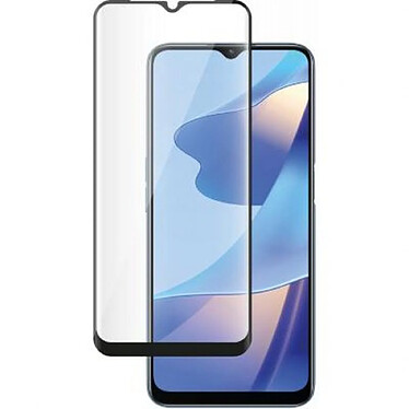 BigBen Connected Protège écran pour Oppo A54s / A16 / A16 Anti-rayures en Verre Trempé 2.5D Noir transparent