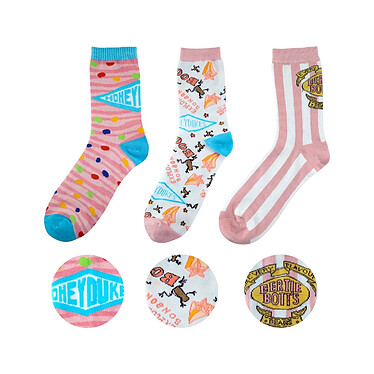 Harry Potter - Pack 3 paires de chaussettes Honey Dukes