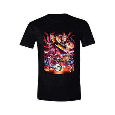 Demon Slayer Kimetsu no Yaiba - T-Shirt Swinging Weapons - Taille S