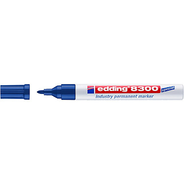 EDDING Marqueur Permanent industrie 8300 bleu 1,5-3 mm