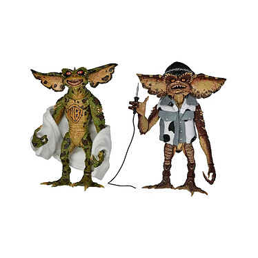 Gremlins 2 - Pack 2 figurines Tattoo Gremlins 18 cm