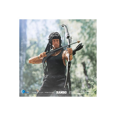 Rambo - Figurine 1/12 Exquisite Super Series First Blood II John Rambo 16 cm pas cher