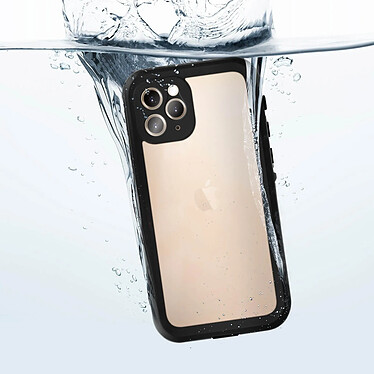 Redpepper Coque Pour iPhone 11 Pro Bi-matière Waterproof 2m Support Vidéo  Noir pas cher