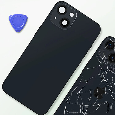 Acheter Clappio Châssis iPhone 13 avec Vitre arrière de remplacement Noir