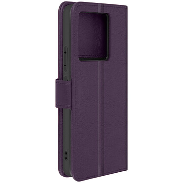 Avizar Étui pour Xiaomi 13T et 13T Pro Clapet Portefeuille Support Vidéo  Violet foncé