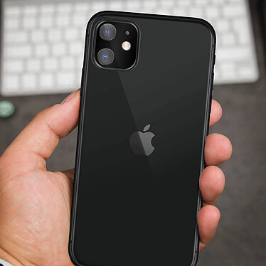 Avis Avizar Protection Caméra iPhone 11 Verre Trempé 9H Anti-trace Noir