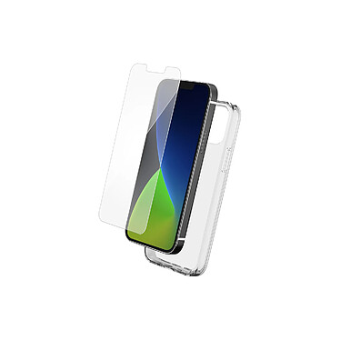 BigBen Connected Coque pour Apple iPhone 13 Plus en TPU et Protection d'Écran en Verre Trempé Transparent