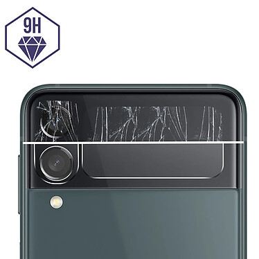 Acheter iMak 2x Films Caméra Samsung Galaxy Z Flip 3 Verre Trempé 9H Anti-traces  Transparent