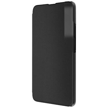 Avizar Étui Folio pour pour Xiaomi Poco F5 Pro Clapet Fenêtre Affichage Heure Support Vidéo  Noir