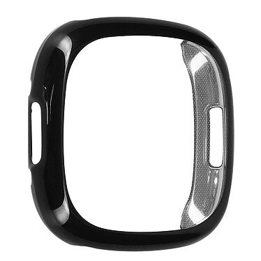 Avizar Coque Noire avec Protection Écran  pour Fitbit Versa 4 et Fitbit Sense 2