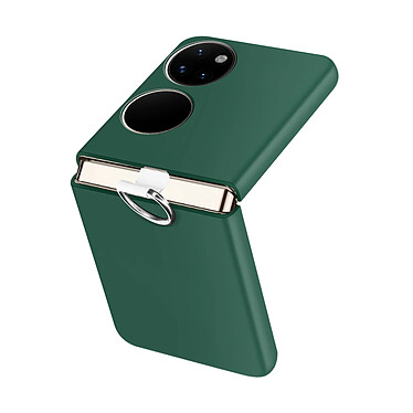 Avizar Coque pour Huawei P50 Pocket Rigide Conception 2 parties Anneau de maintien  Vert