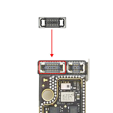 Avis Clappio Connecteur FPC Antenne secondaire pour iPhone XS et XS Max Noir