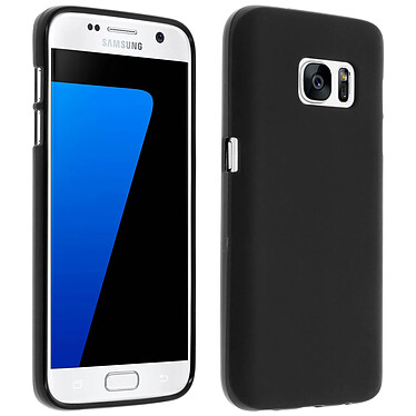 Avizar Coque Silicone Gel Noir Samsung Galaxy S7 - Incassable