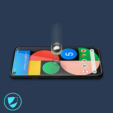 Acheter Avizar Film Écran Google Pixel 5 Verre Trempé 9H Anti-traces - Transparent