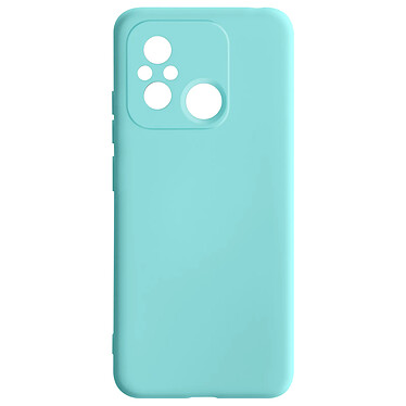 Avizar Coque pour Xiaomi Redmi 12C Silicone Semi-rigide Finition Douce au Toucher Fine  Turquoise