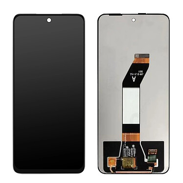 Clappio Bloc Complet pour Xiaomi Redmi 10 Écran LCD Vitre Tactile de Remplacement Noir