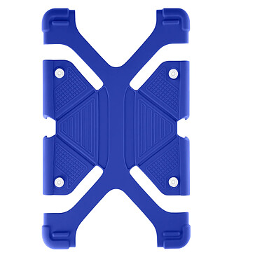 Avizar Coque pour tablette 7.9 à 9 pouces Universel Silicone Gel Bumper Fonction support  bleu