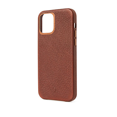 Decoded Coque en cuir pour iPhone 12 Mini Marron pas cher