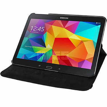 Acheter Avizar Housse Samsung Galaxy Tab 4 10.0 T530 rotative 360° avec fontion support - Noir