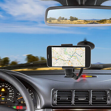 Avizar Support Voiture / Bureau Universel Smartphone - Clip Antidérapant pas cher