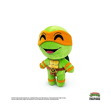 Acheter Les Tortues Ninja - Peluche Chibi Michelangelo 22 cm