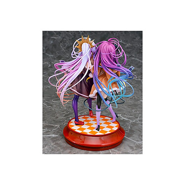 No Game No Life - Statuette 1/7 Shiro & Schwi 22 cm pas cher