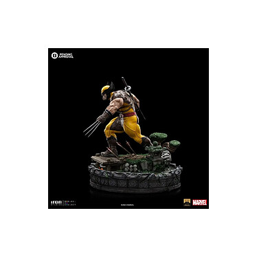 Marvel - Statuette Art Scale Deluxe 1/10 Wolverine Unleashed 20 cm pas cher