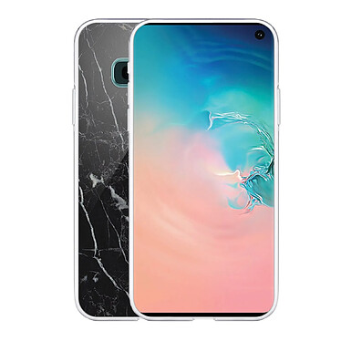 Avis Evetane Coque Samsung Galaxy S10e 360 intégrale transparente Motif Marbre noir Tendance